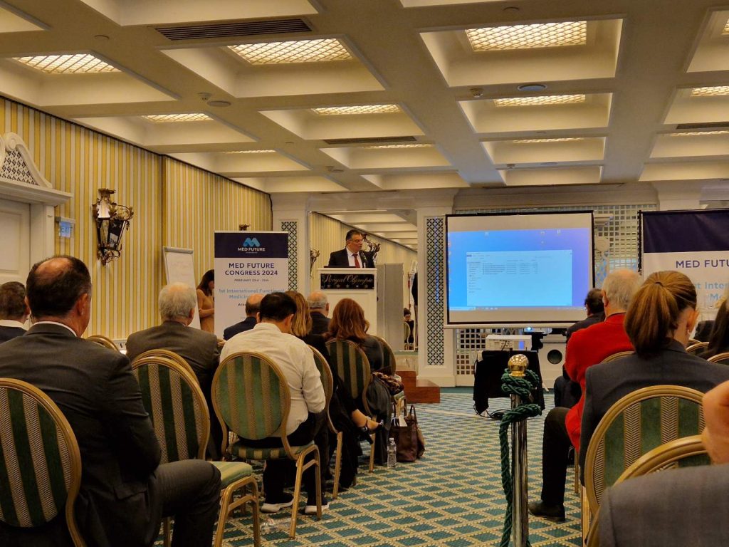 NKUA Leader Prof. C. Proestos giving his lecture on fuctional foods.